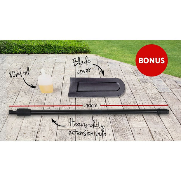 20V Cordless Pole Chainsaw – 8” Bar, 2.7M Extendable Reach, Lithium Battery