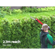20V Cordless Pole Chainsaw – 8” Bar, 2.7M Extendable Reach, Lithium Battery