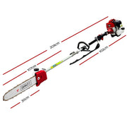 62CC Pole Chainsaw 12in Chain Saw Petrol 4.3m Long Reach