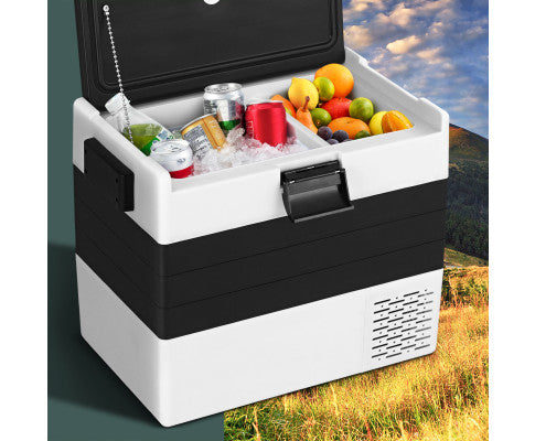 Glacio 45L Portable Fridge Freezer Camping Cooler 12V/24V/240V