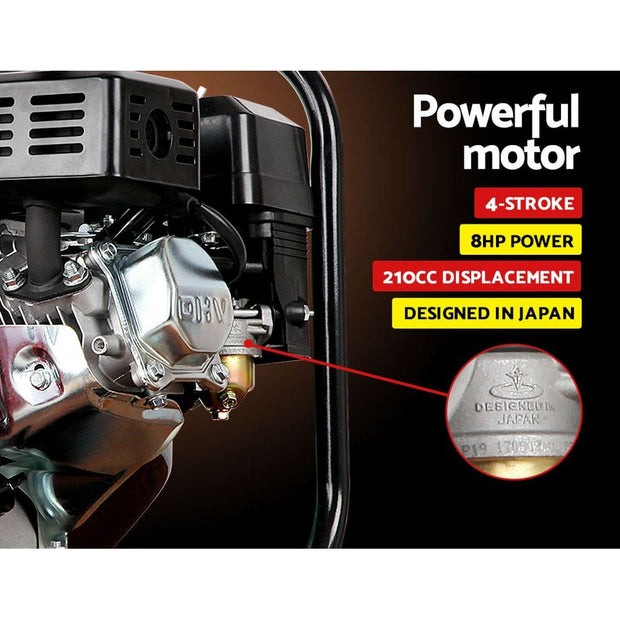 8HP Petrol Water Pump – 2” High Flow Fire Fighting & Irrigation Pump