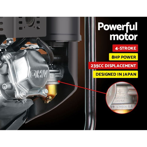 8HP Petrol Water Pump – 2” High Flow Fire Fighting & Irrigation Pump