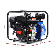 8HP Petrol Water Pump – 3” High Flow Fire Fighting & Irrigation Pump