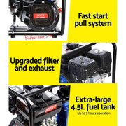 8HP Petrol Water Pump – 3” High Flow Fire Fighting & Irrigation Pump