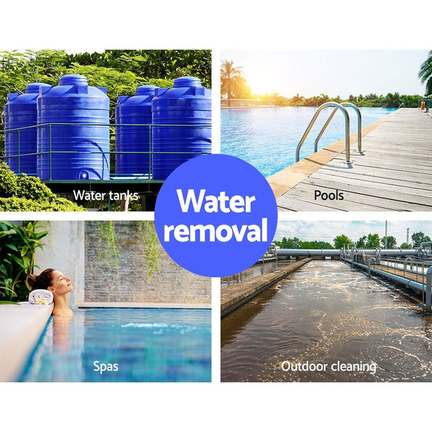 1800W Stainless Steel Submersible Water Pump – Dirty &amp; Clean Water Drainage