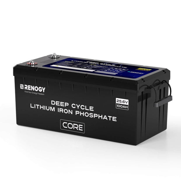 Renogy CORE 24V 100Ah Lithium Iron Phosphate Battery with Self-Heating