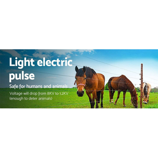Electric Fence Energiser 3KM Solar Powered