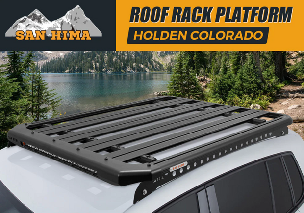 San Hima Roof Rack Platform for Holden Colorado Aluminium Alloy 2010-Current