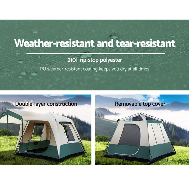 Outback Ranger Instant Up Tent – 4 Person