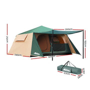 Outback Station Instant Up Tent – 8 Person