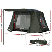 Outback Wanderer Instant Tent – 2–3 Person