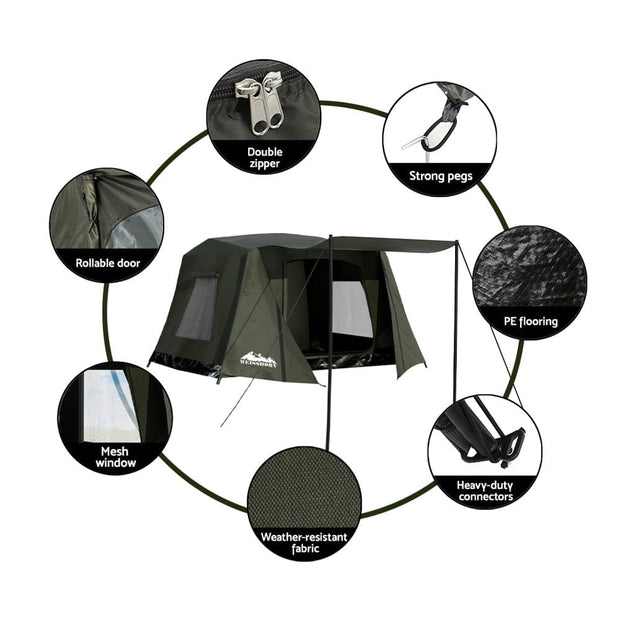 Outback Wanderer Instant Tent – 2–3 Person