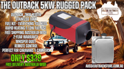 Outback Adjustable 5KW Diesel Heater Rugged Pack