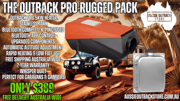 Outback Pro 5kw diesel heater Rugged Pack