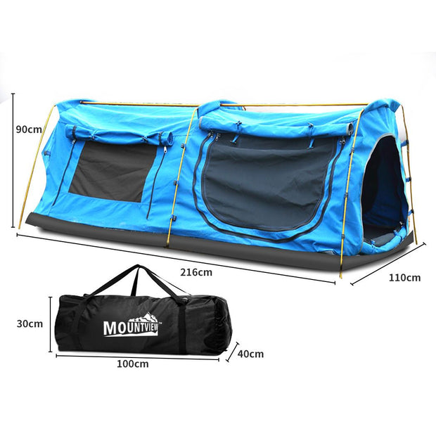 Mountview Dome King Single Swag with Carry Bag