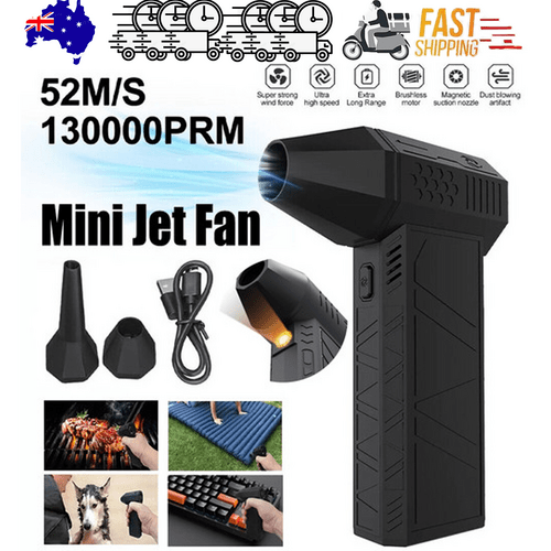 Mini Jet Fan – The Ultimate Camping & 4WD Companion