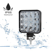 10PCS 80W CREE LED Flood Work Lights – 12V | Boat | Camping | 4x4 | Trailer