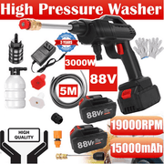 Cordless Electric High Pressure Washer (2 Batteries included)