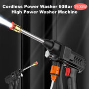 Cordless Electric High Pressure Washer (2 Batteries included)