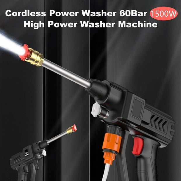 Cordless Electric High Pressure Washer (2 Batteries included)