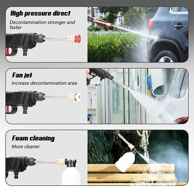 Cordless Electric High Pressure Washer (2 Batteries included)
