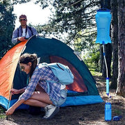 Survival Portable Water Purifier Filter Straw Gravity Water Filtration System 3L