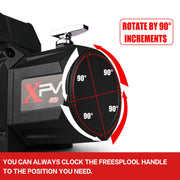 X-BULL 14500LBS 12V Electric Winch with Synthetic Rope & Mounting Plate