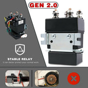 X-BULL 4500LBS 12V Electric Winch – Synthetic Rope | Wireless Remote