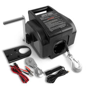 X-BULL 5000LBS 12V Electric Boat Winch – Portable, Powerful & Marine Tough!