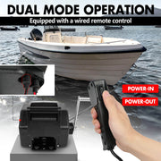 X-BULL 5000LBS 12V Electric Boat Winch – Portable, Powerful & Marine Tough!