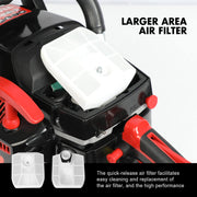 X-BULL 62cc Petrol Chainsaw – 22" Bar | E-Start | Pro-Series Power Tool