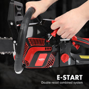 X-BULL 62cc Petrol Chainsaw – 22" Bar | E-Start | Pro-Series Power Tool