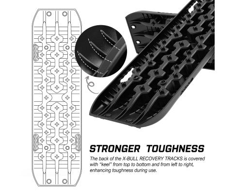 X-BULL Recovery Tracks KIT 10T - Black Gen3.0