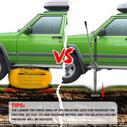 X-BULL 5T Air Jack Recovery Kit – Multi-Layer Exhaust Jack for Off-Road Rescue