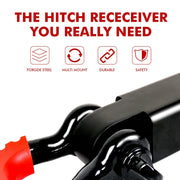 5T Recovery Hitch Receiver with 4.75T Bow Shackle