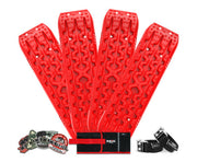 X-BULL 2 Pairs Recovery Tracks 10T Stronger Gen 3.0 - Red