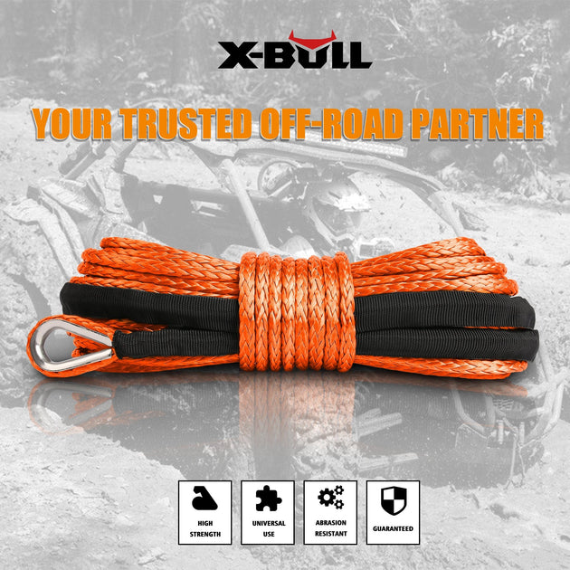 X-BULL 5.5mm x 13m Dyneema Synthetic Winch Rope – AussieOutbackStore
