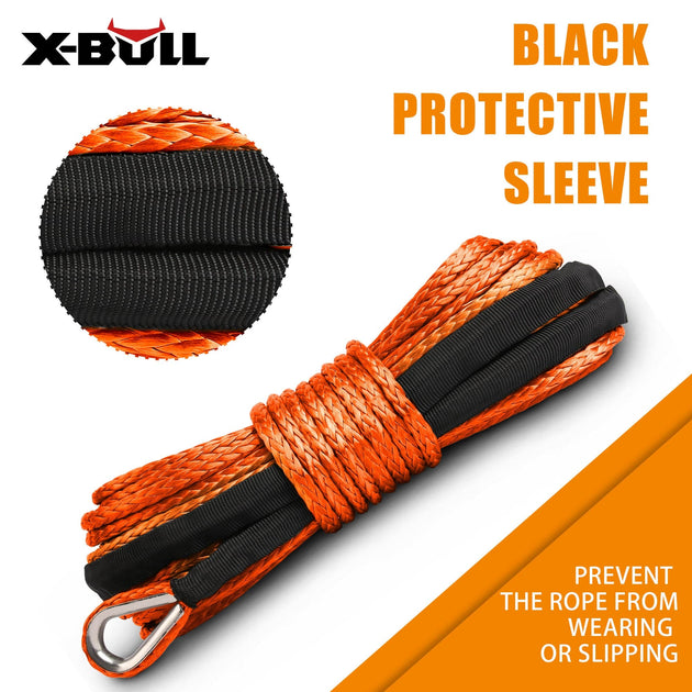X-BULL 5.5mm x 13m Dyneema Synthetic Winch Rope – AussieOutbackStore