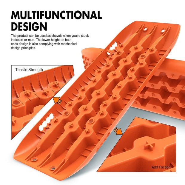 10t Recovery tracks Sand tracks 2pcs Sand / Snow / Mud