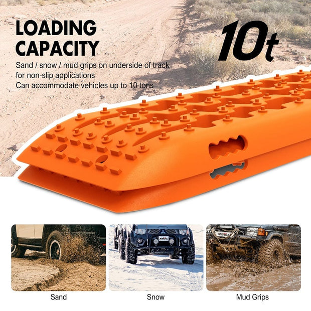 10t Recovery tracks Sand tracks 2pcs Sand / Snow / Mud