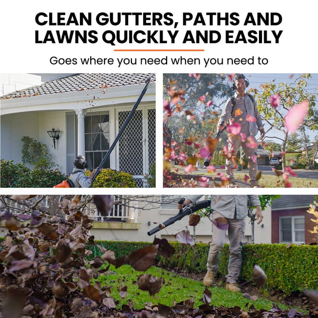 MTM 30CC Backpack Petrol Leaf Blower Yard Garden Commercial Outdoor