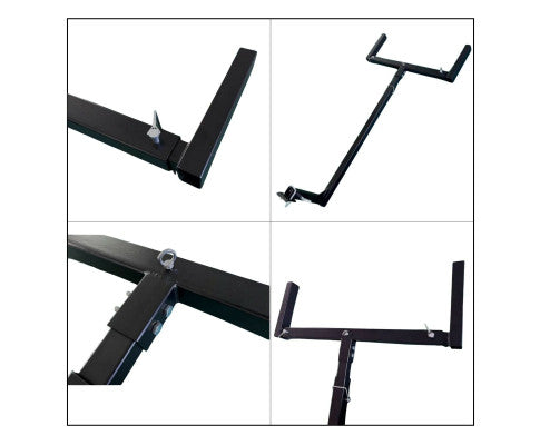 Tow Bar Hitch Mount Ladder Roof Rack Bar