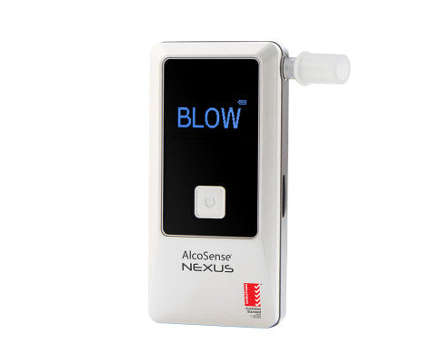 Alcosense® Nexus Personal Breathalyser With Bluetooth Mobile App AS3547 Certified