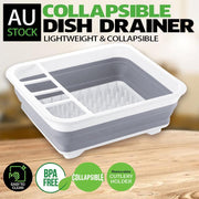 Collapsible Dish Drainer Small Spaces Camping Caravan 34CM X 28.5CM