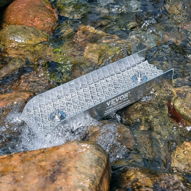 16 PCS Gold Prospecting Kit With Mini Sluice Box