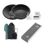 16 PCS Gold Prospecting Kit With Mini Sluice Box