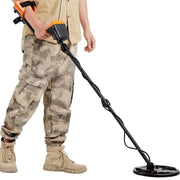 8" Waterproof Metal Detector with LCD Display – Perfect for Gold, Coins & Relic Hunting