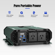 Atem Power 2000W/4000W Pure Sine Wave Inverter 12V to 240V Remote Control