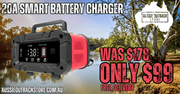 12V 20A/24V 10A Smart Car Battery Charger for Lead Acid LiFePo4 AGM Moto Battery