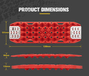 Bunker Indust Pair Recovery Tracks 25T With Steel Traction Plate